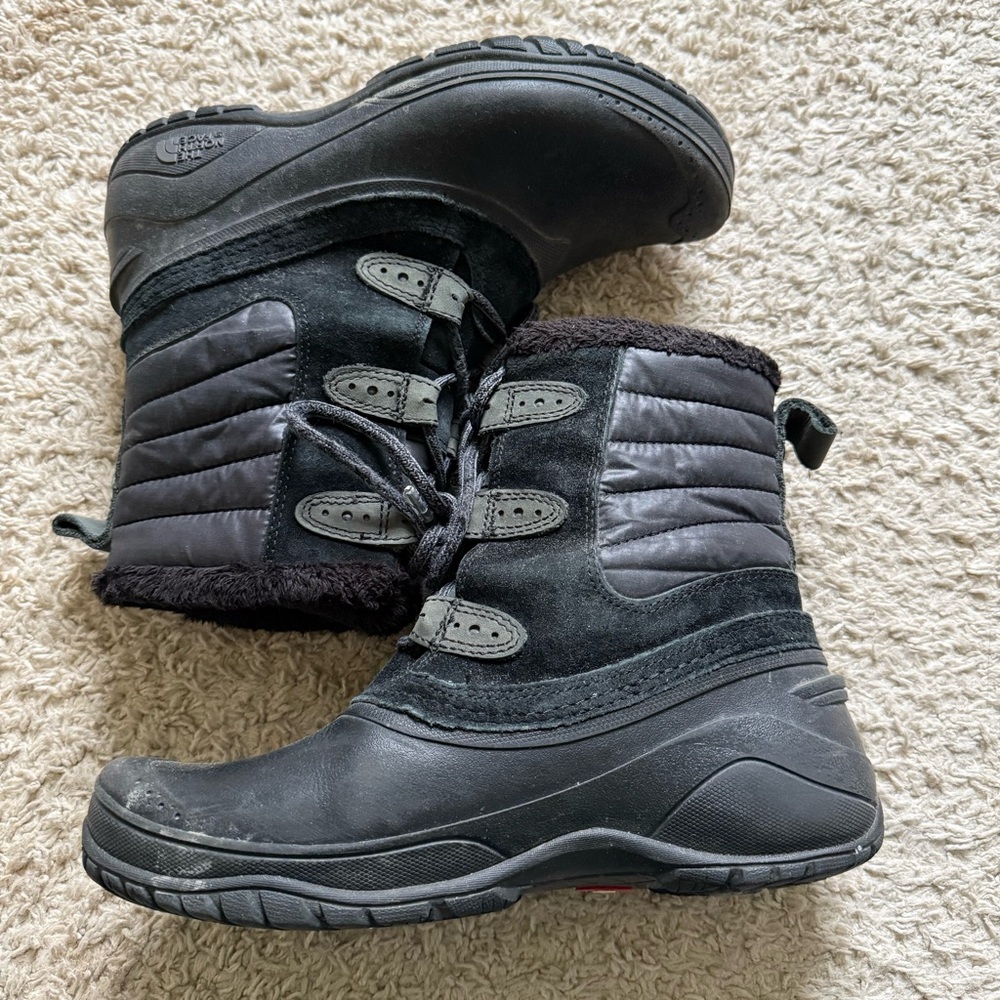 North Face Fur Lined Winter Boots